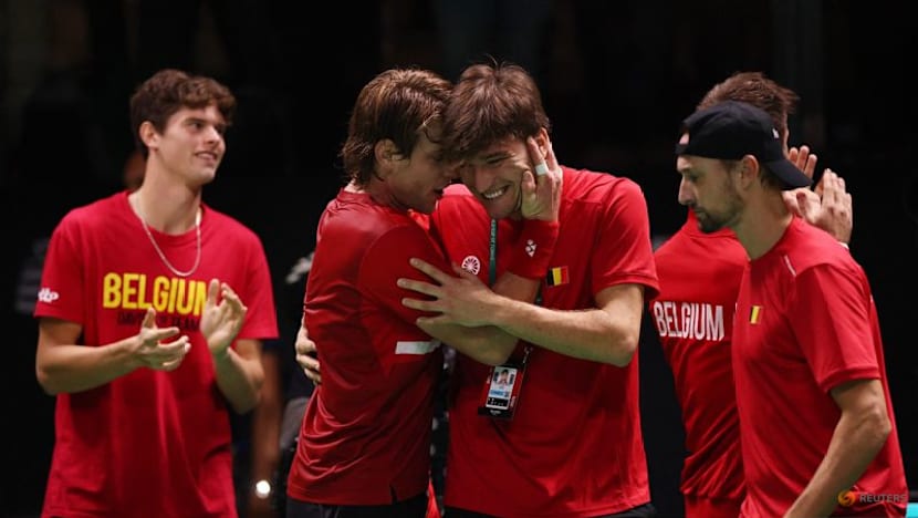 Bergs sends Belgium past France into Davis Cup semi-finals