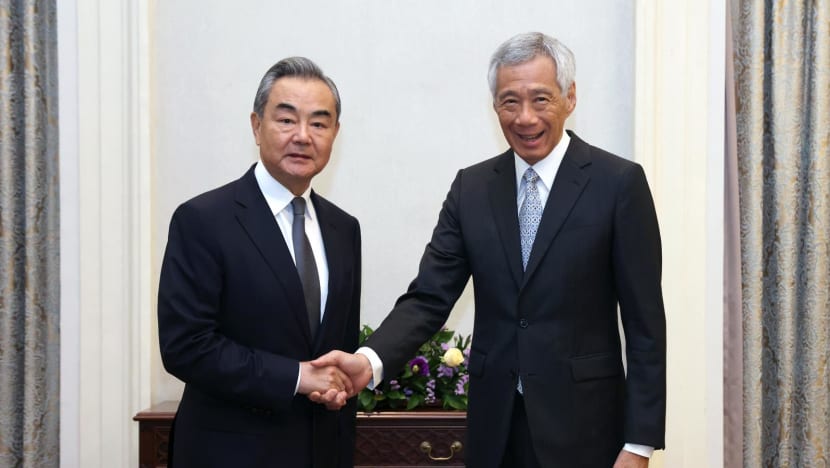 Singapore and China reaffirm upgraded bilateral relations during Wang Yi's visit Singapore and China reaffirm upgraded bilateral relations during Wang Yi's visit