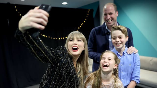 生日去朝圣Taylor Swift演唱会　Prince William大跳“Shake It Off”