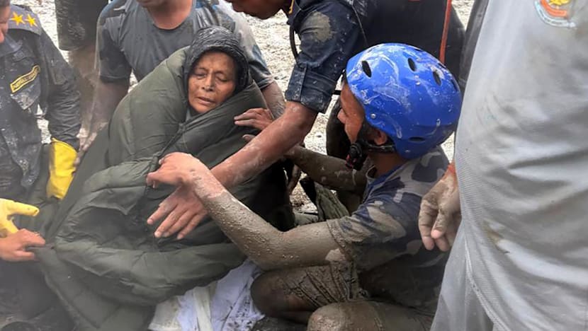 Nepali woman rescued alive from buried home 10 days after flood