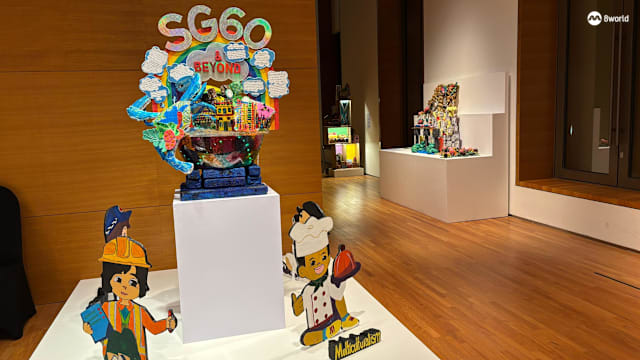 汇集五大社区国人参与创作 SG60关怀艺术展今开幕