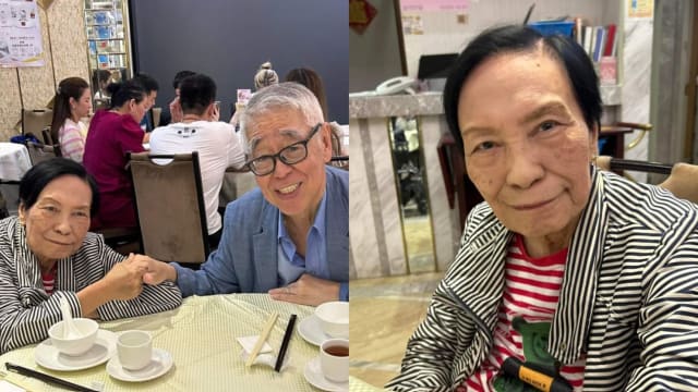 身体状况逐渐好转　余慕莲现身点心茶楼