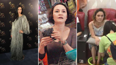 Cecilia Cheung’s Mum Is No Taitai; She Drives An Uber And Gets Her Nails Done At A Humble Salon