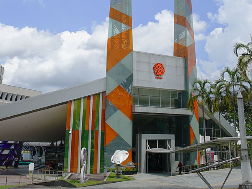 A view of the entrance to Science Centre in Jurong. A view of the entrance to Science Centre in Jurong.