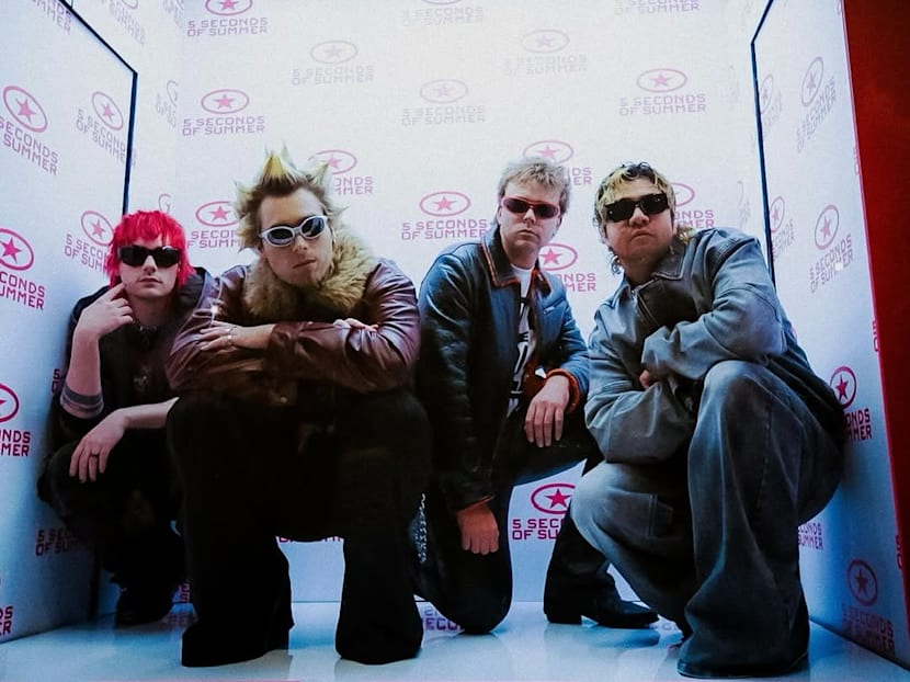 Pop-rock band 5 Seconds Of Summer performing in Singapore in November