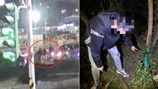 台湾车祸演变成街头追砍案 男司机下车理论惨遭四人围攻