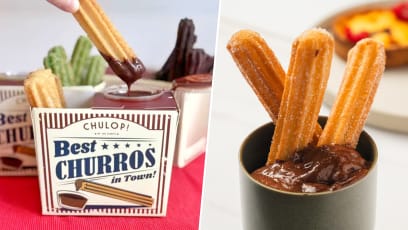 5 Yummy Churros To Try, From Pandan & Gula Melaka To Classic Chocolate Dips