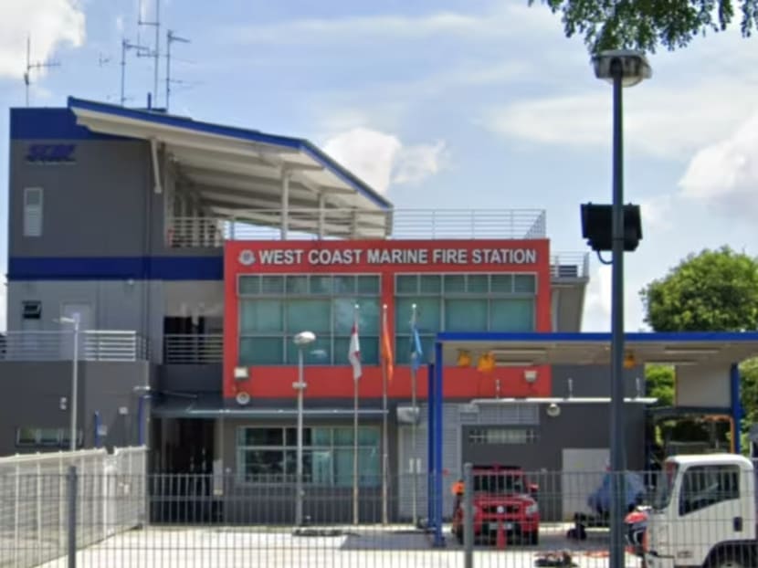 A Google Street View screengrab of West Coast Marine Fire Station.