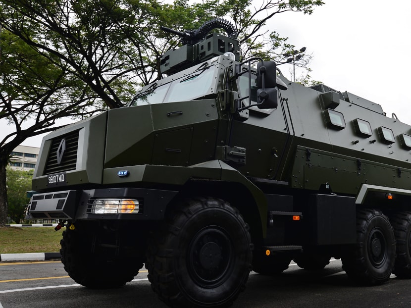 Stronger armoured vehicle to support servicemen
