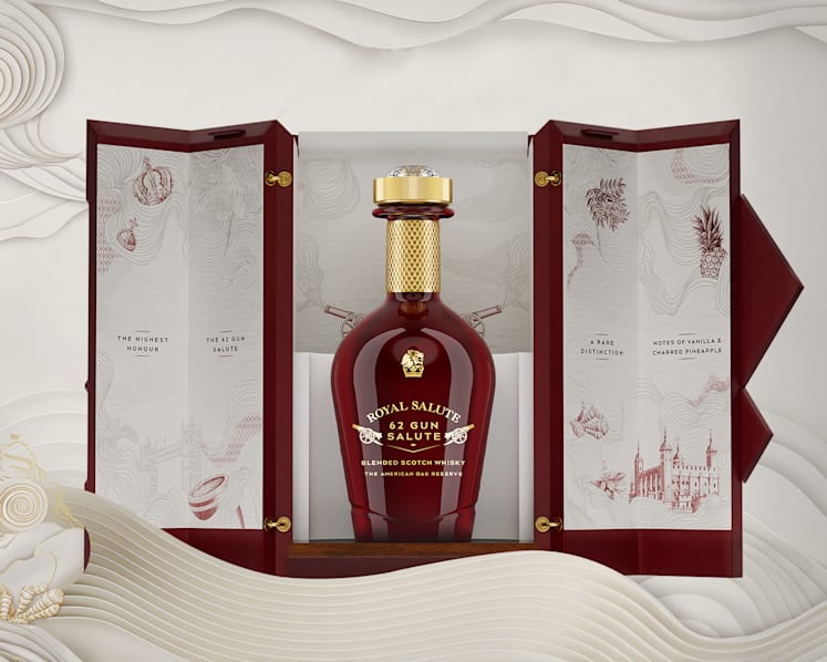 Royal Salute's 62 Gun Salute collection is a spirited tribute to a