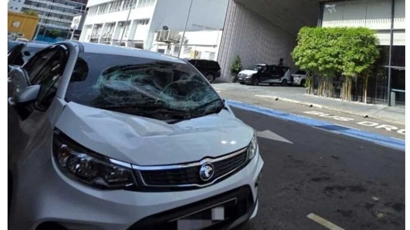 女游客沙巴酒店坠楼亡 丈夫撕心痛哭喊“老婆”