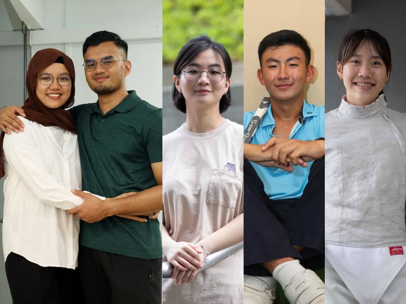From left: Ms Marsya Ruzana Aw and her husband Muhammad Mohamad Fazil, Ms Kim Seo Yun, Brayden Lee and Ms Juliet Heng. From left: Ms Marsya Ruzana Aw and her husband Muhammad Mohamad Fazil, Ms Kim Seo Yun, Brayden Lee and Ms Juliet Heng.