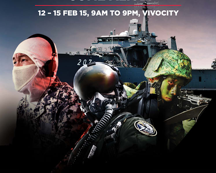 SAF 50 celebrations to kick off at VivoCity on Feb 12