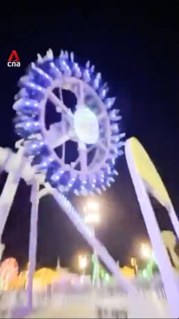 At least 23 injured after amusement park ride snaps mid-air in Saudi Arabia
