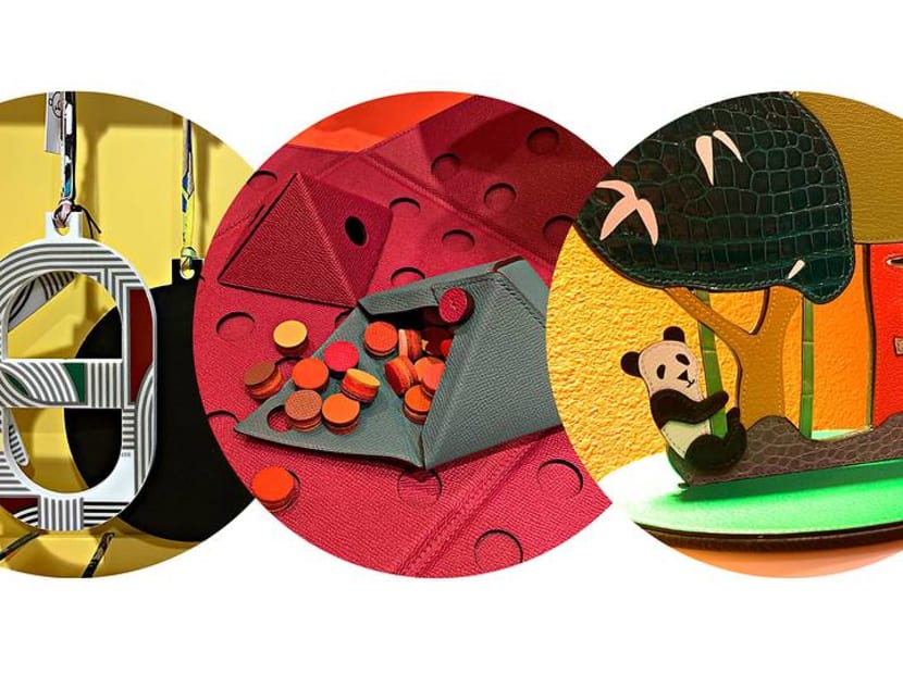 Now in Singapore: Hermes's playful objects upcycled from leftover