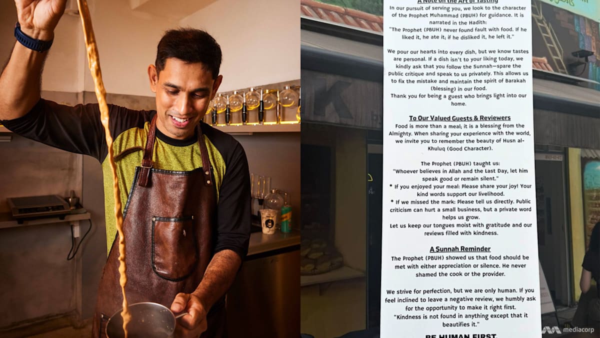 Owner of teh tarik shop behind the viral Kampong Glam bazaar sign addresses online debates