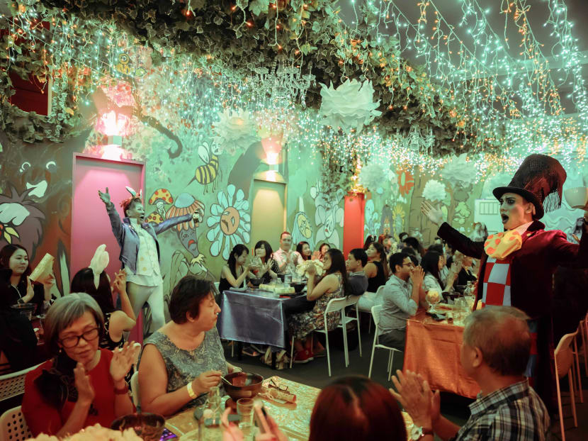 Diners part of the show in pop-up dinner theatre experience