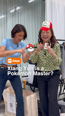 Who knew Xiang Yun wants to catch ‘em all? Find out more about Chen Yixin and her mum Xiang Yun in 8days chat show DNA, hosted by Rebecca Lim and available now on Mediacorp Entertainment YouTube and mewatch. Link in profile. #8dayssg #8dayssgintv #pokemon #motherdaughter #fypsg 
