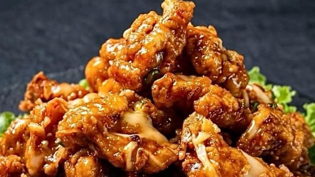 食谱：酸梅美乃滋鸡球