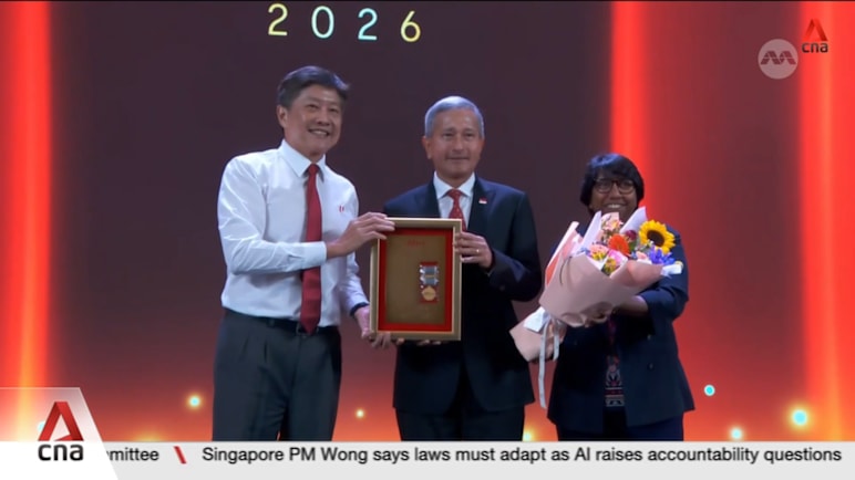 Foreign Affairs Minister Vivian Balakrishnan receives top May Day award from NTUC