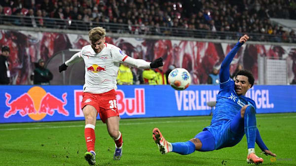 Leverkusen earn 3-1 comeback win at Leipzig to take over third