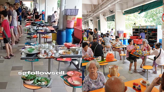 熟食中心收碗盘出现乱象？商联会主席：属人手安排失误