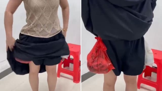 女子在深圳海关被查 惊揭长裙藏229条活鱼