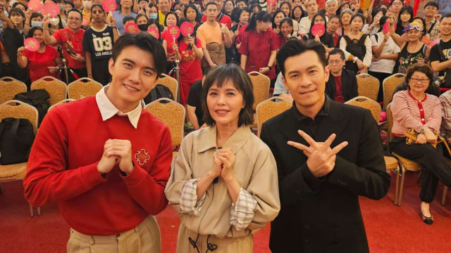《小娘惹之翡翠山》3月19日新马两地开播，郑惠玉、陈泓宇、张哲通越堤跑宣传！