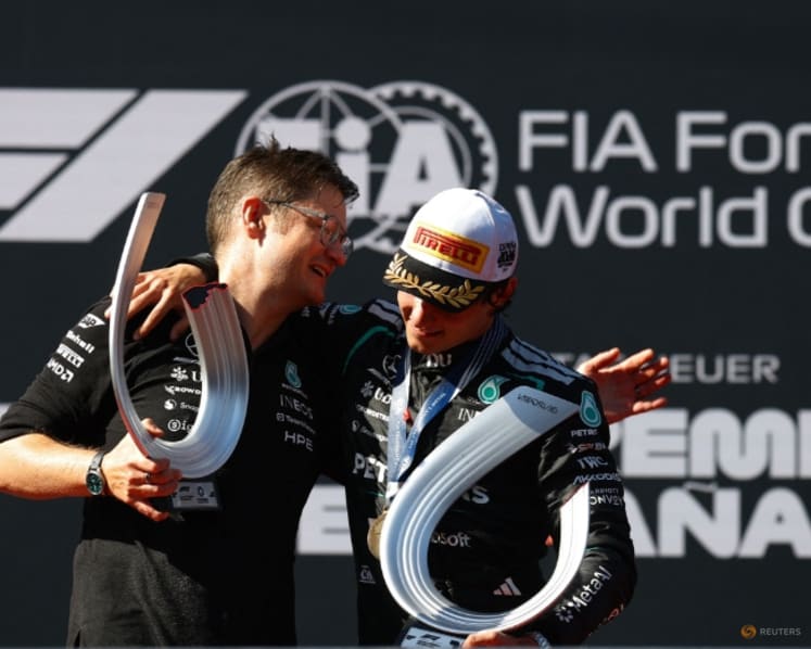 No stopping Antonelli and Mercedes now, says Hamilton