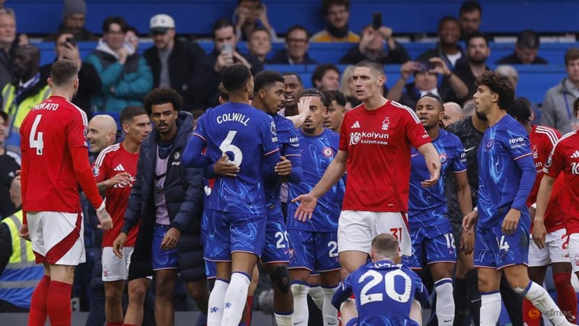Chelsea and Forest charged by FA for pitchside melee Chelsea and Forest charged by FA for pitchside melee