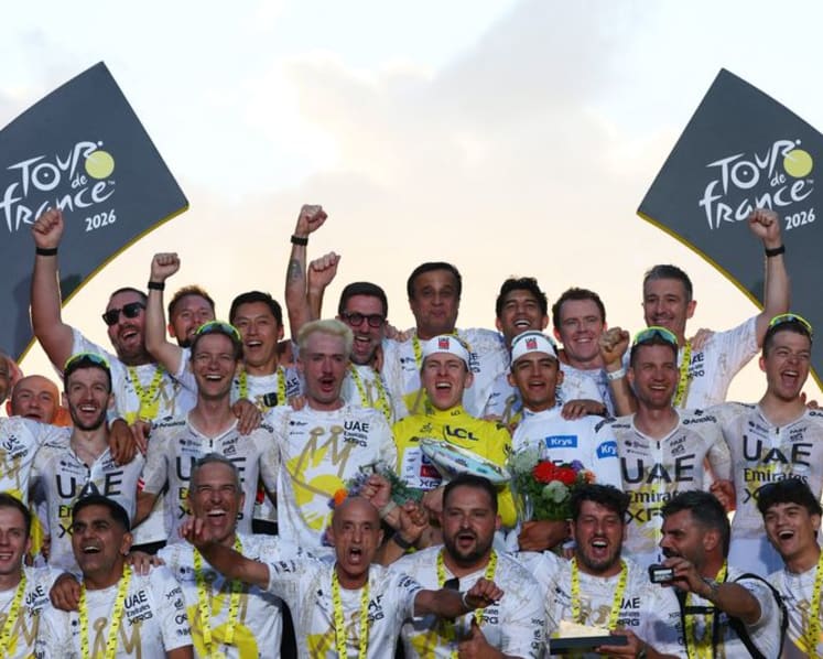 Pogacar's Tour de France dynasty continues with record-equalling fifth title
