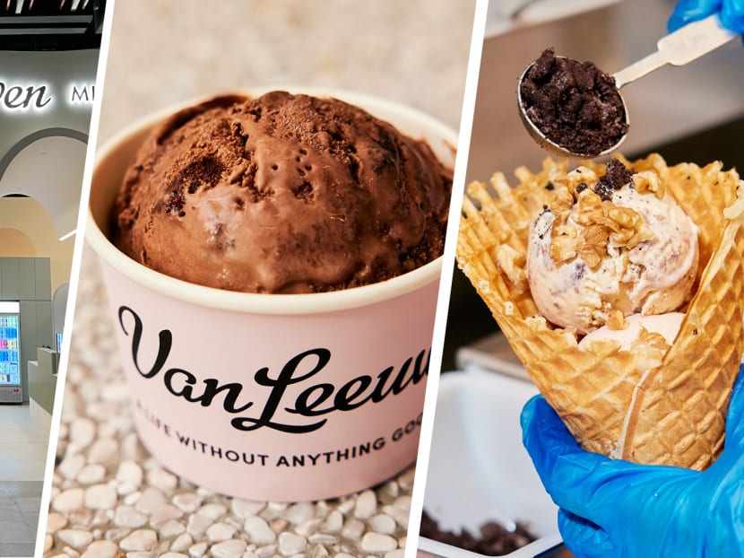 1st look at NYC ice cream chain Van Leeuwen’s S’pore shop: What’s yummy? How much?