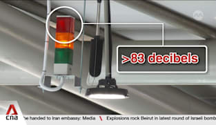 'Traffic light' system on trial at community space in Clementi to monitor noise levels