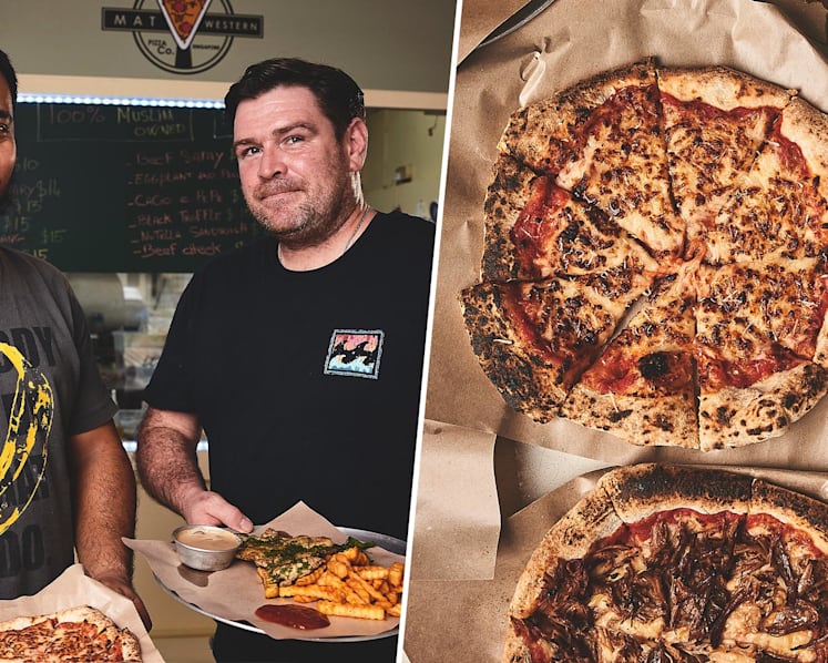 French & S’porean Chef Pals Open Muslim-Friendly Hawker Stall Serving Pizza, Wagyu Pasta & Burgers