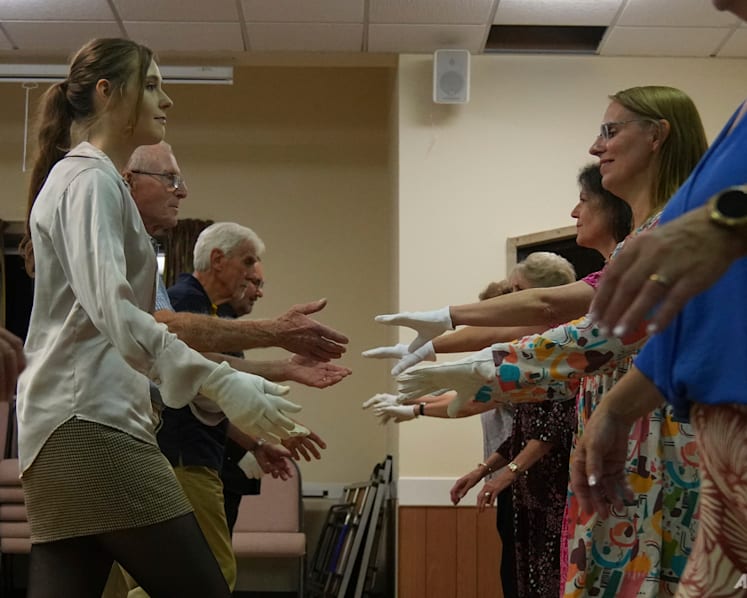 Jane Austen fans honour 250 years of the beloved author's birth with grand balls and dancing