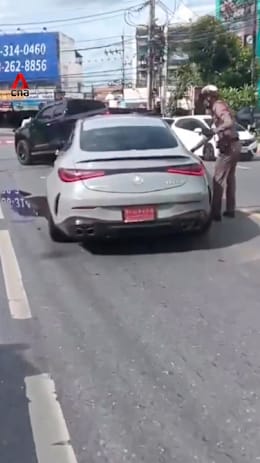 2 injured after Bangkok driver rams 8 vehicles over relationship trouble