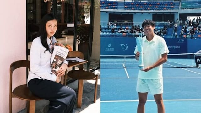 分手传闻是真的！陈奕迅爱女陈康堤和网球男神结束恋情