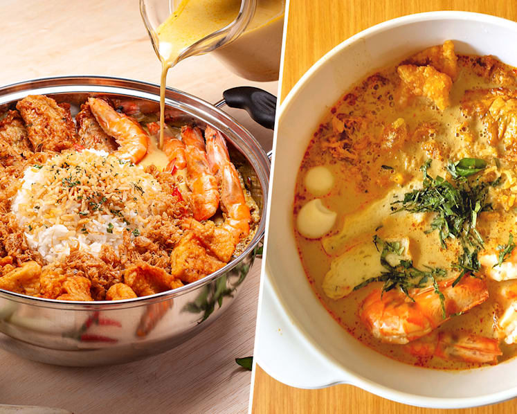Decadent Family-Sized Laksa Pao Fan To Celebrate National Day At Home