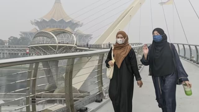 印尼林火导致烟霾恶化 马国东马高温干旱料持续至10月