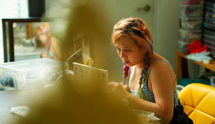 Inside Xylvie's World Of Brick Art - Dreams in Miniature