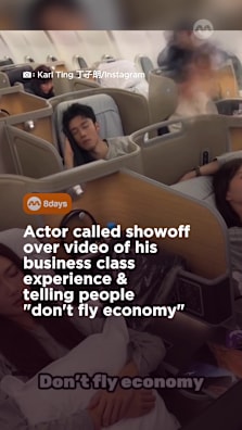 More like "Sorry, not funny"? #8dayssg #economy #flight #airplane #funnyvideo 
