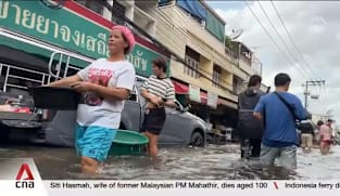 Floodwaters recede in Bangkok as torrential rains ease
