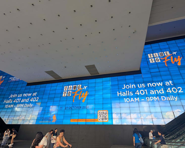 Time To Fly 2025 has over 380,000 discounted SIA and Scoot flight tickets and lucky draw prizes of business class seats