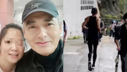 Netizen Snaps Pics Of Chow Yun Fat, 67, Looking Really Fit While Out Jogging