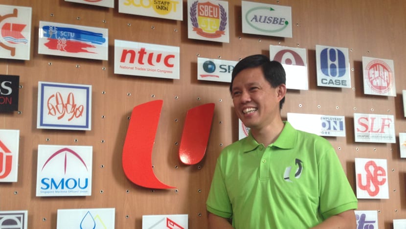Minister Chan Chun Sing joins NTUC