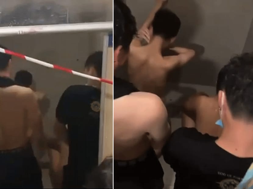 A video showing some students taking turns to urinate on others began circulating on social media in March 2021.