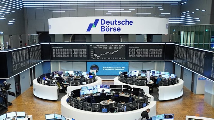 Stocks higher, dollar set for second straight weekly loss as investors eye Fed cut