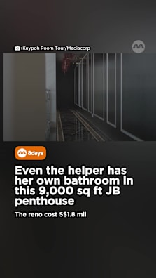 Plot twist: Adriana thinks her house is too big to clean and will want something smaller when she moves to Kuala Lumpur  #8dayssg #8dayssgtrending #housetour #penthouse #johorbahru 