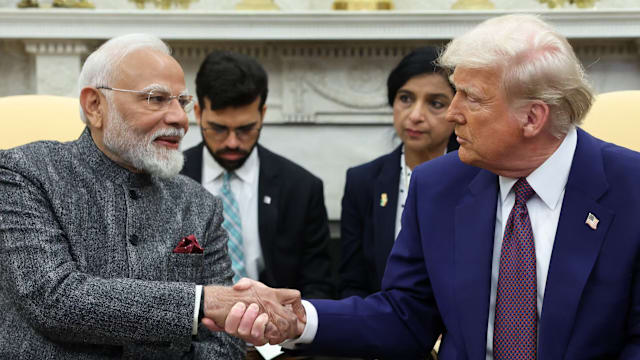 特朗普同意降低对印关税至18% 印度将停止购买俄罗斯石油