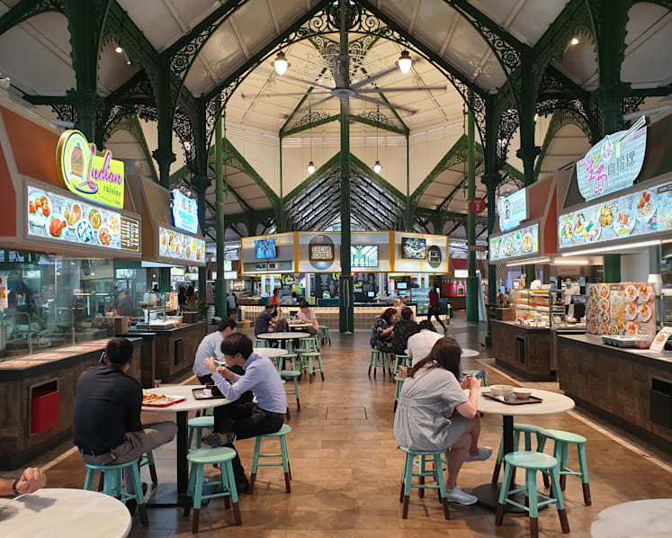 5-person limit for diners: Business still sluggish at hawker centres in CBD despite Covid-19 rule change